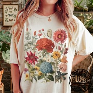 Boho Wildflowers Cottagecore Shirt 2 Boho Wildflowers Cottagecore Shirt