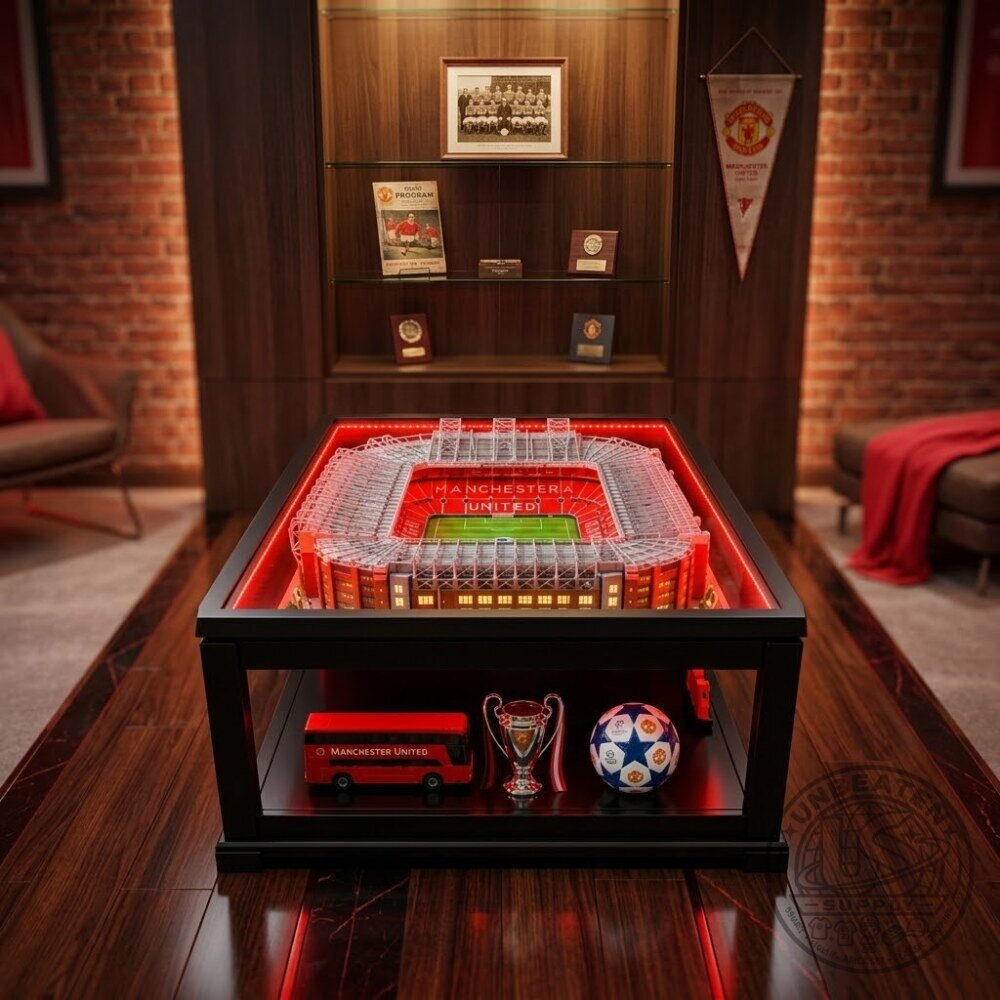 Real Madrid Arsenal Manchester United Football Stadium Coffee Table Stadium Special Edition Real Madrid Arsenal Manchester United Football Stadium Coffee Table – image 5 of 9