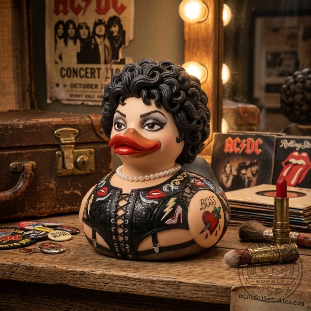 Rocky Frank-N-Furter Horror Style Pop Culture Duck Vinyl Figure Special Edition Rocky Frank-N-Furter Horror Style Duck Vinyl Figure - Special Edition – image 2 of 5