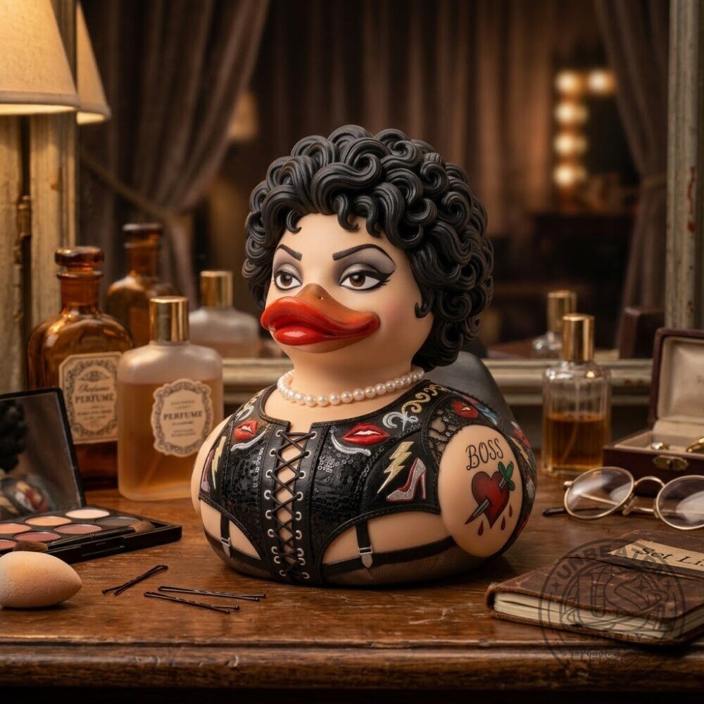Rocky Frank-N-Furter Horror Style Pop Culture Duck Vinyl Figure Special Edition Rocky Frank-N-Furter Horror Style Duck Vinyl Figure - Special Edition – image 3 of 5