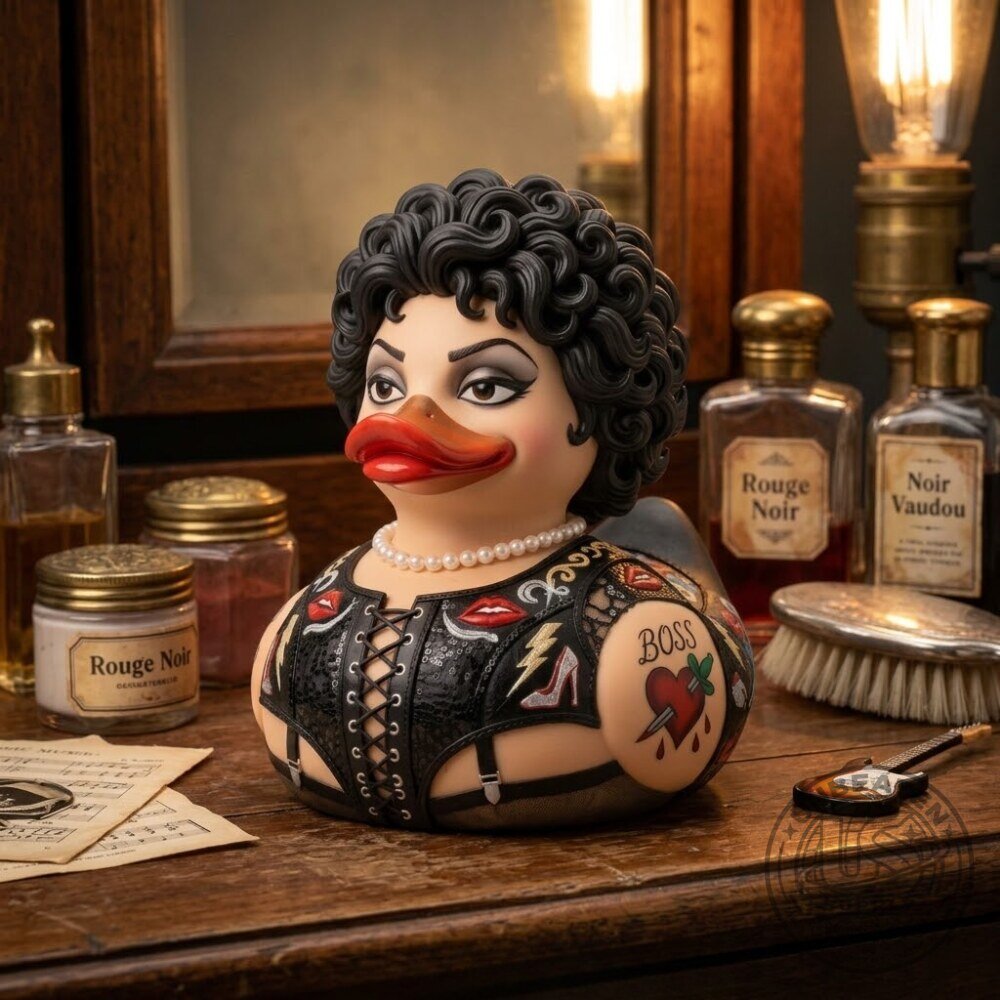 Rocky Frank-N-Furter Horror Style Pop Culture Duck Vinyl Figure Special Edition Rocky Frank-N-Furter Horror Style Duck Vinyl Figure - Special Edition – image 5 of 5