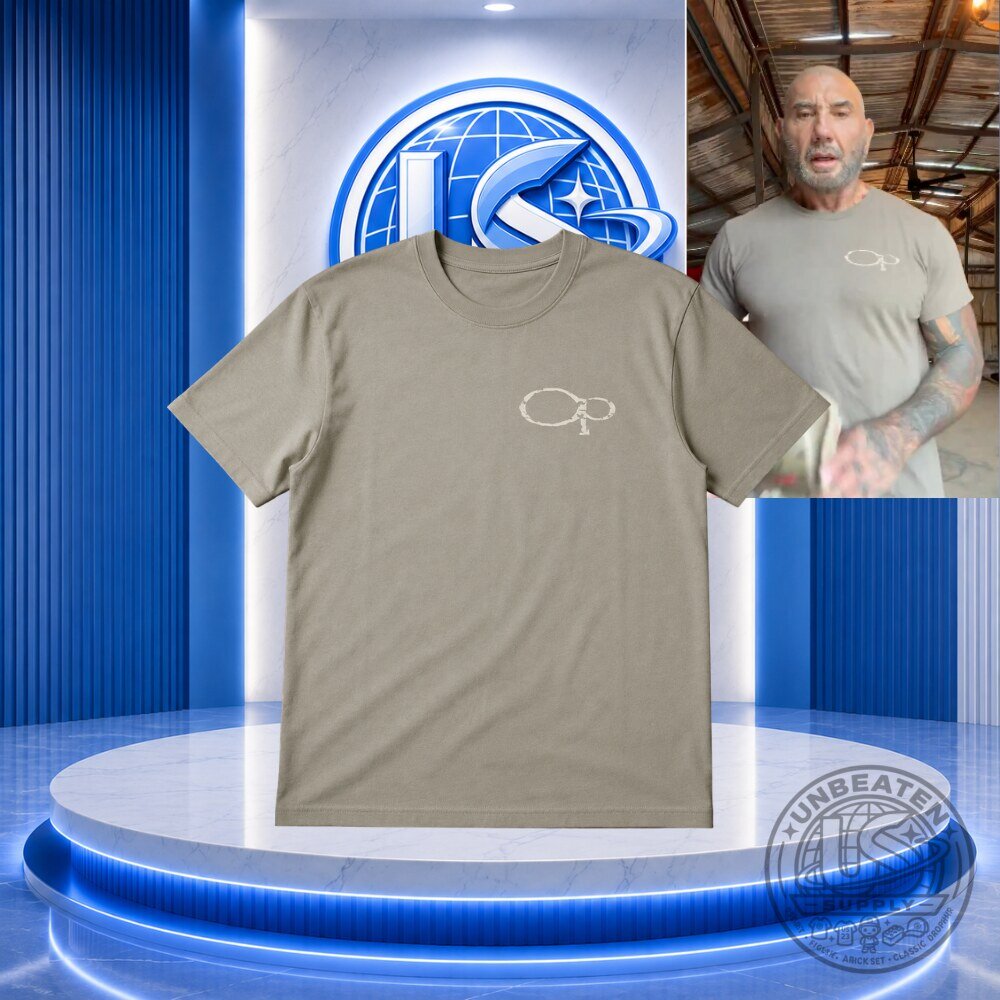 GOD OF WAR Dave Bautista Vintage Y2K Ocean Pacific OP T Shirt