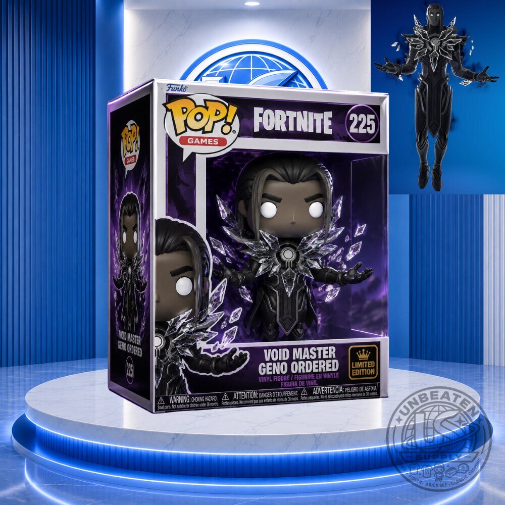 Funko Pop Games Fortnite Void Master Geno Ordered Figure Limited Edition