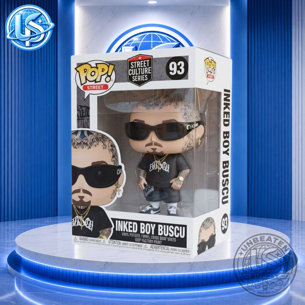 Funko Pop Street Culture Series Inked Boy Buscu Special Edition Figure