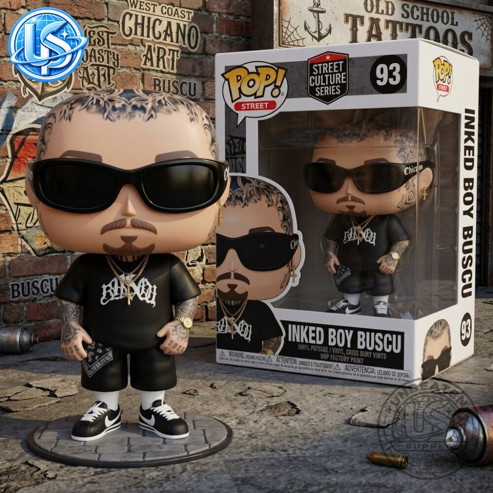 Funko Pop Street Culture Series Inked Boy Buscu Special Edition Figure 6 Funko Pop Street Culture Series Inked Boy Buscu Special Edition Figure