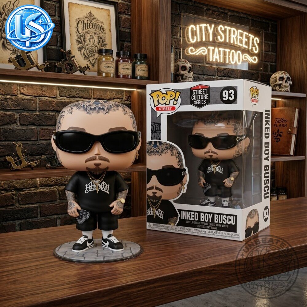 Funko Pop Street Culture Series Inked Boy Buscu Special Edition Figure 7 Funko Pop Street Culture Series Inked Boy Buscu Special Edition Figure