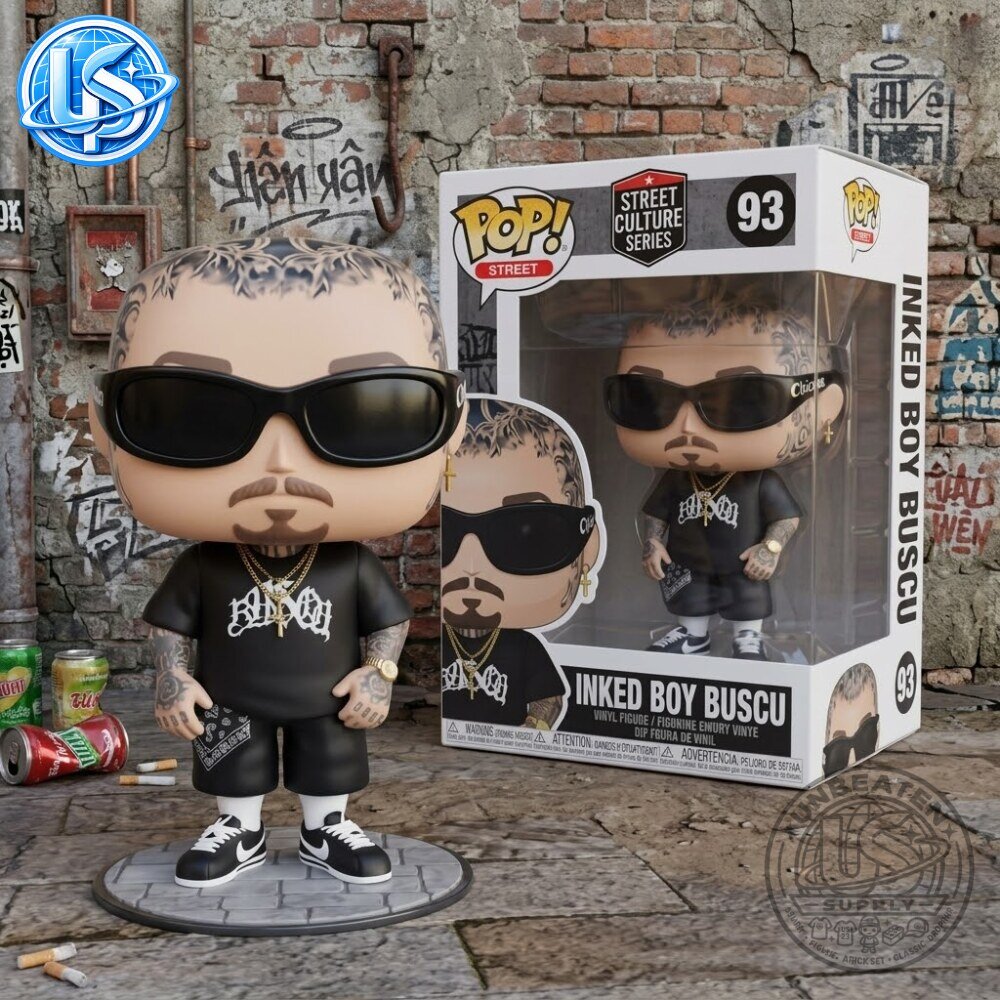 Funko Pop Street Culture Series Inked Boy Buscu Special Edition Figure 8 Funko Pop Street Culture Series Inked Boy Buscu Special Edition Figure