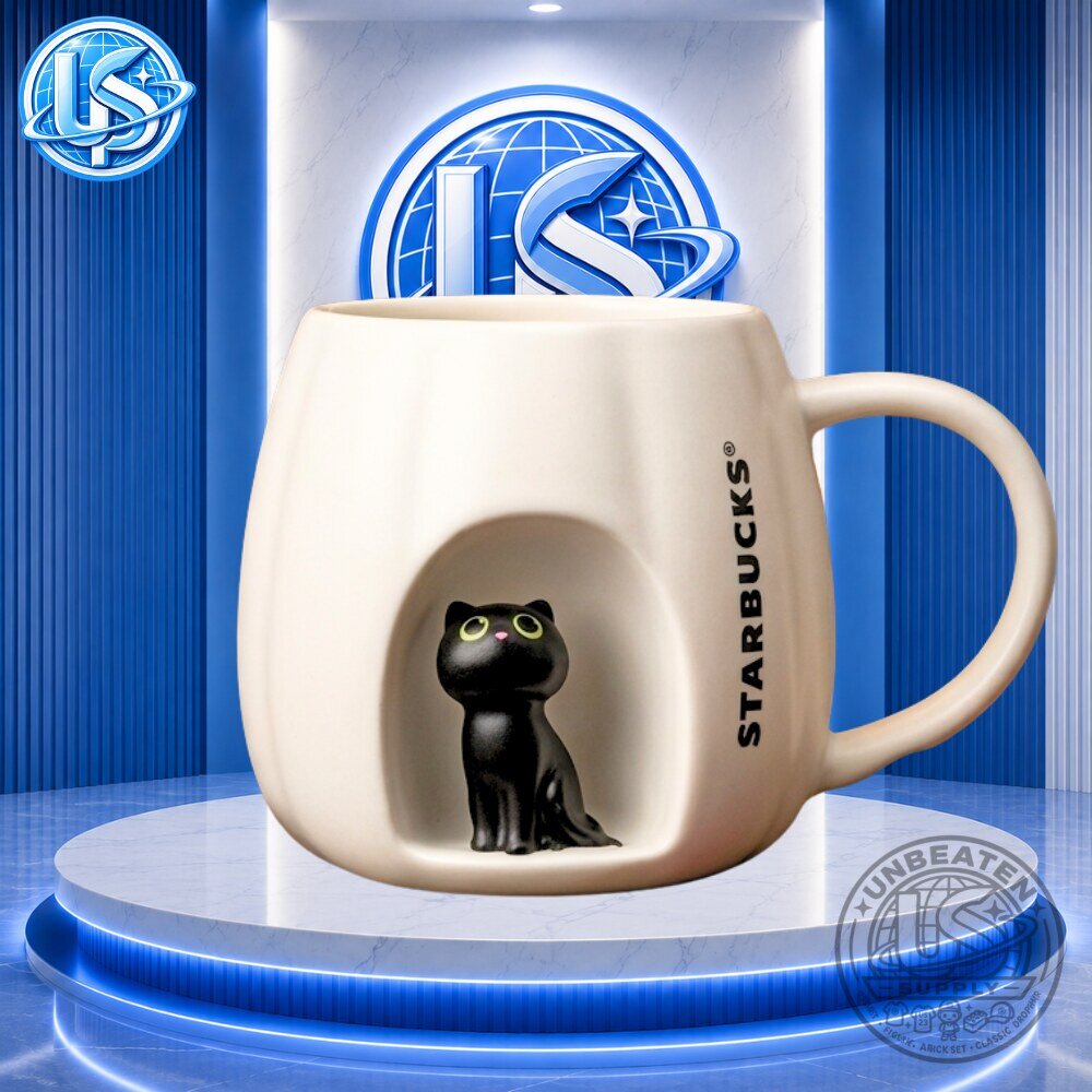 Starbucks x Halloween Spooky Kitty Special Edition Mug 2026 11