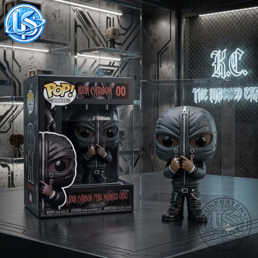 Funko Pop Ken Carson The Masked One #00 Special Edition Vinyl Figure Collectible 55 Funko Pop Ken Carson The Masked One #00 Special Edition Vinyl Figure Collectible 55
