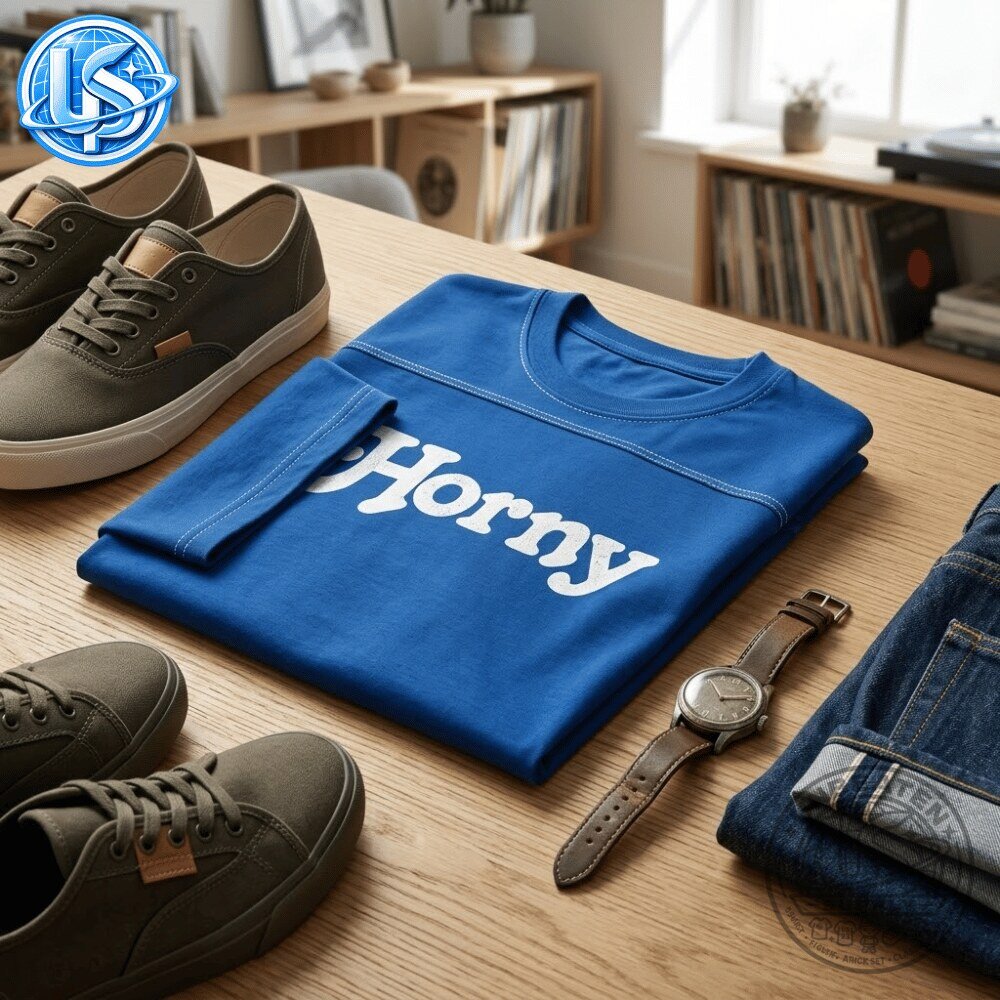 Jack Innanen Horny Script Logo Special T Shirt 2026 Jack Innanen Horny Script Logo Special Edition T-Shirt 2026 – image 9 of 10