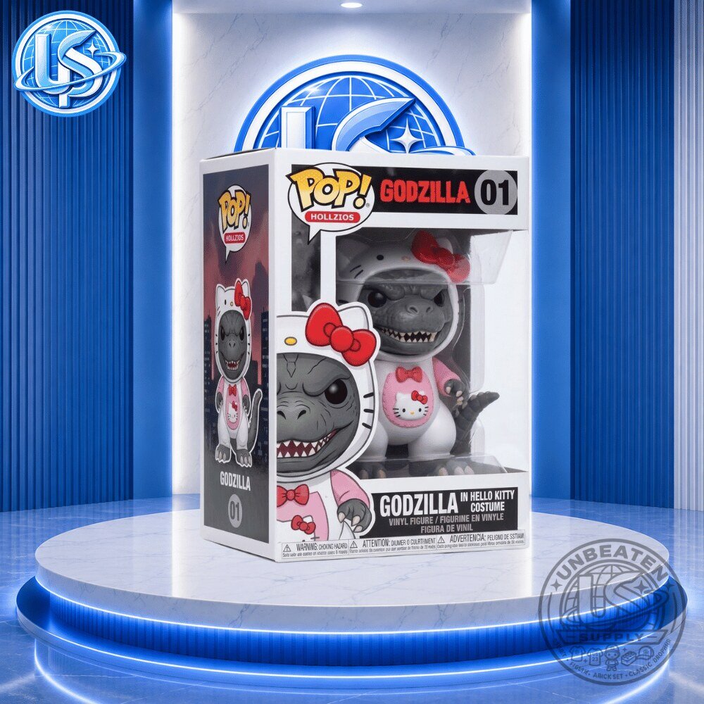 Funko Pop Hello Kitty x Godzilla in Hello Kitty Costume Figure