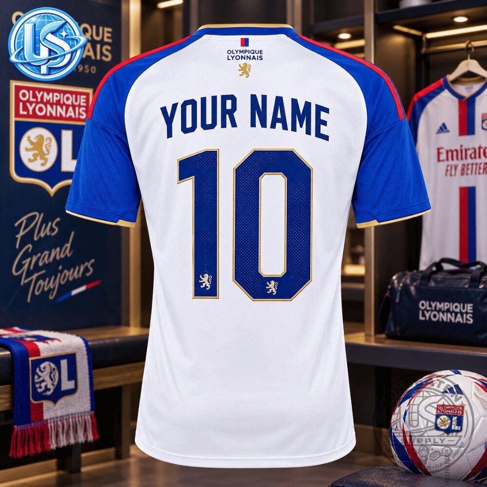 Olympique Lyonnais 26 27 Home Jersey Shirt 7 Olympique Lyonnais 26 27 Home Jersey Shirt