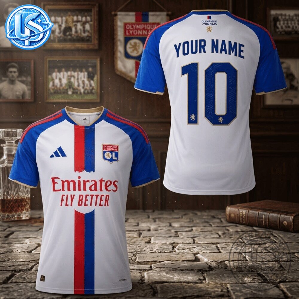 Olympique Lyonnais 26 27 Home Jersey Shirt 8 Olympique Lyonnais 26 27 Home Jersey Shirt