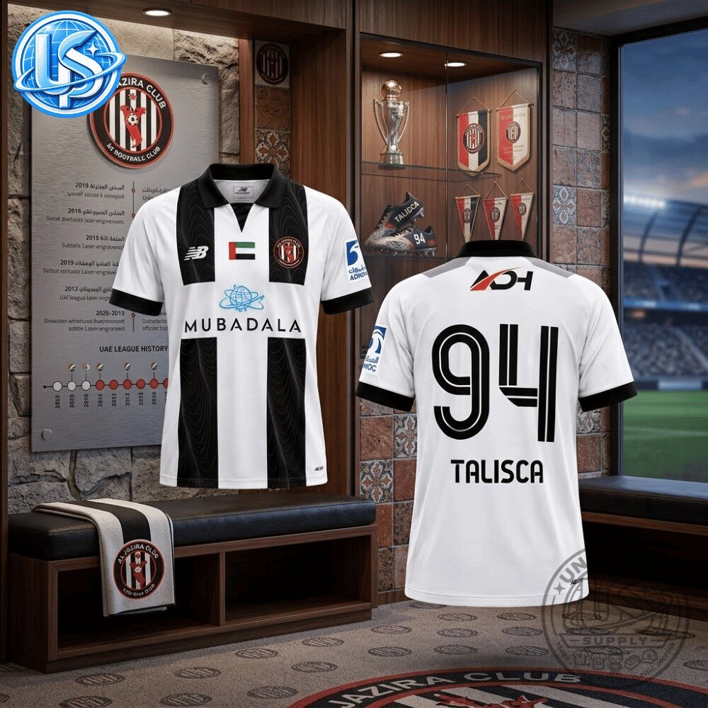 Anderson Talisca Al Jazira 26 27 Home Jersey Shirt Anderson Talisca Al Jazira 26/27 Home Soccer Jersey – image 7 of 7