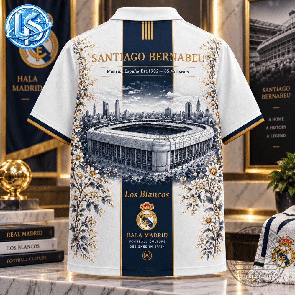 Real Madrid x Adidas Los Blancos Toile de Jouy Special Edition Polo Shirt 2026 9 Real Madrid x Adidas Los Blancos Toile de Jouy Special Edition Polo Shirt 2026