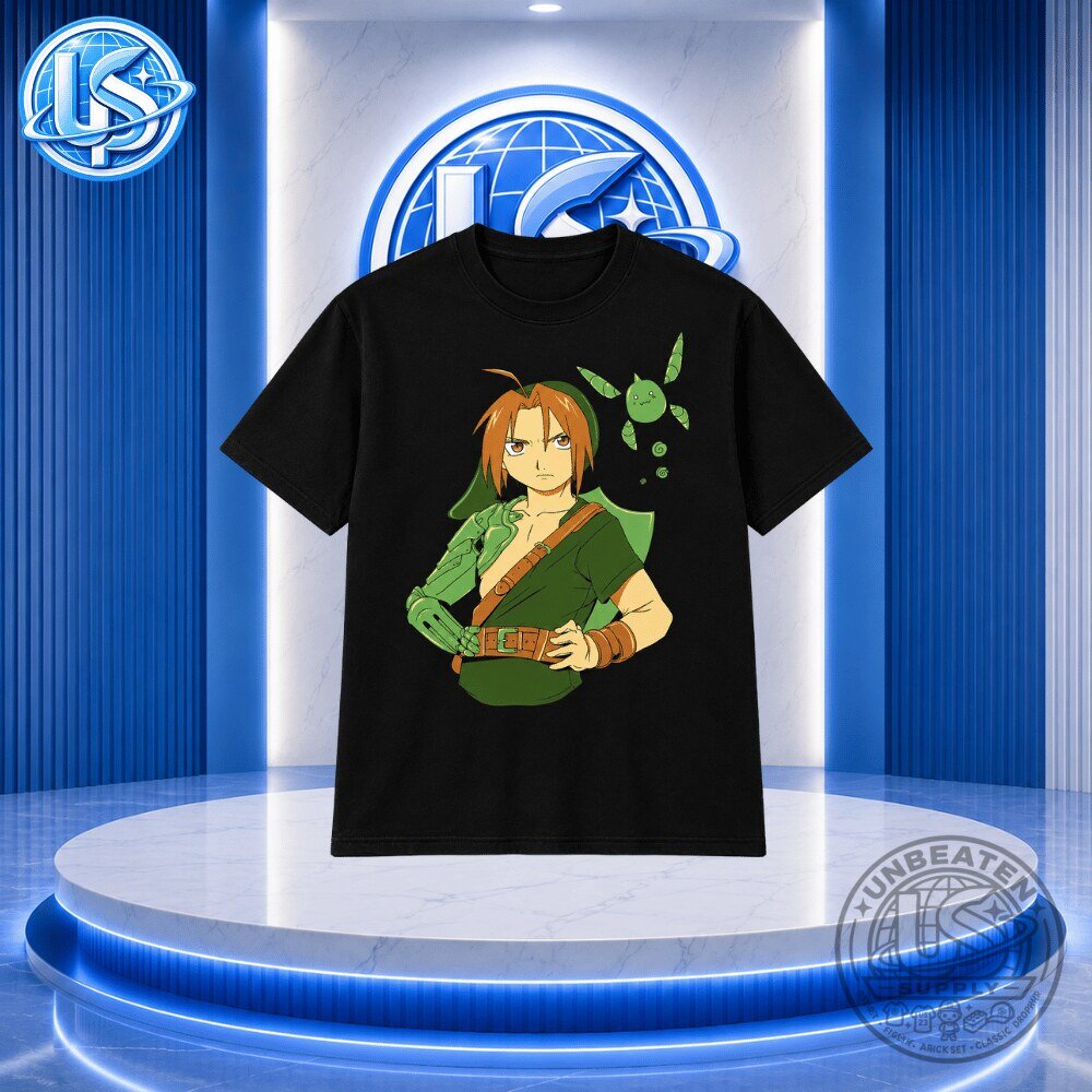 Edward Elric x Link Crossover Special Edition T Shirt