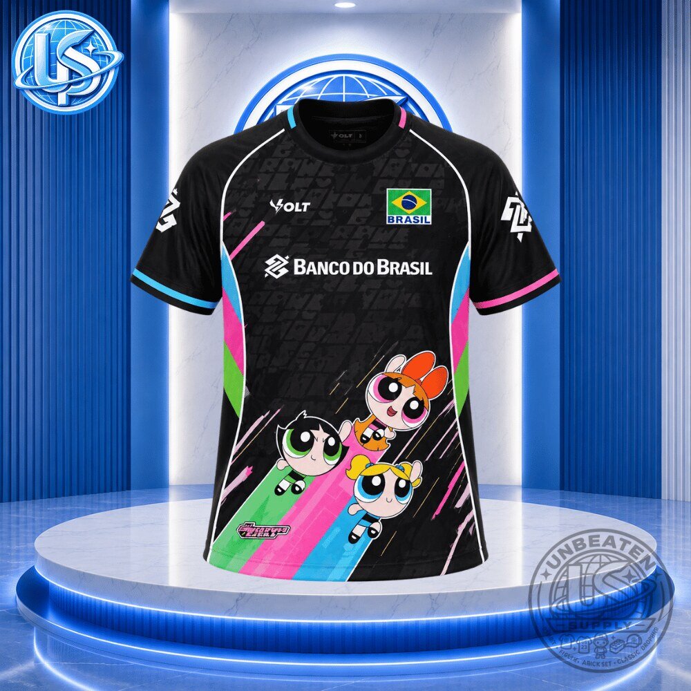 Volt Brazil Powerpuff Girls Trio Special Edition Jersey Shirt 2026