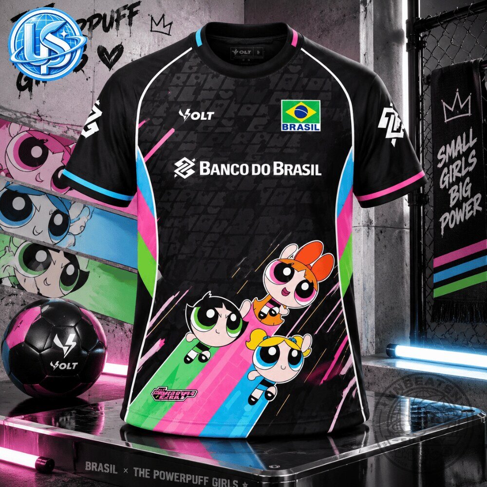 Volt Brazil Powerpuff Girls Trio Special Edition Jersey Shirt 2026 Volt Brazil Powerpuff Girls Trio Special Edition Jersey Shirt – image 2 of 5