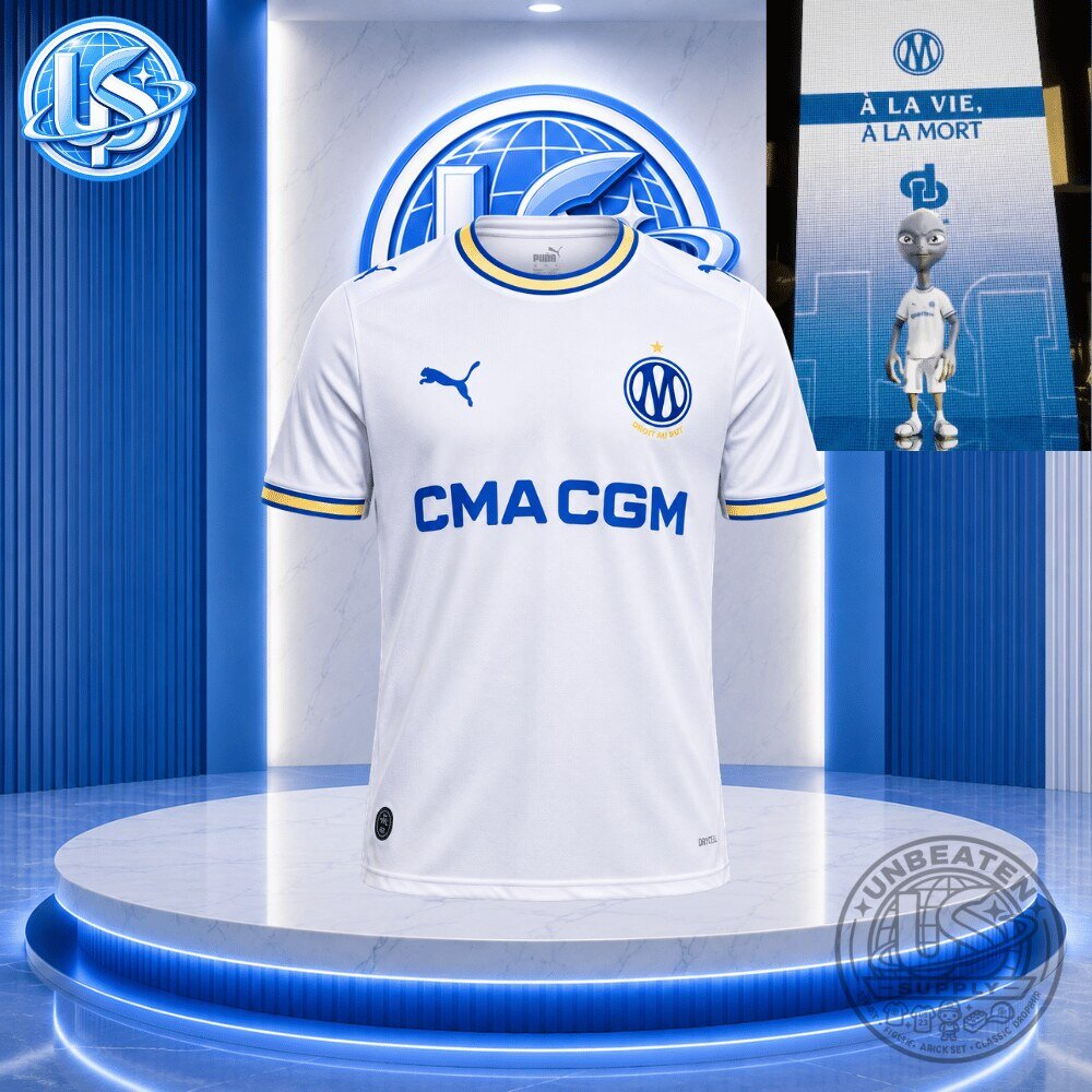 Olympique de Marseille x Zorotl Alien Special Edition Jersey Shirt 2026 27
