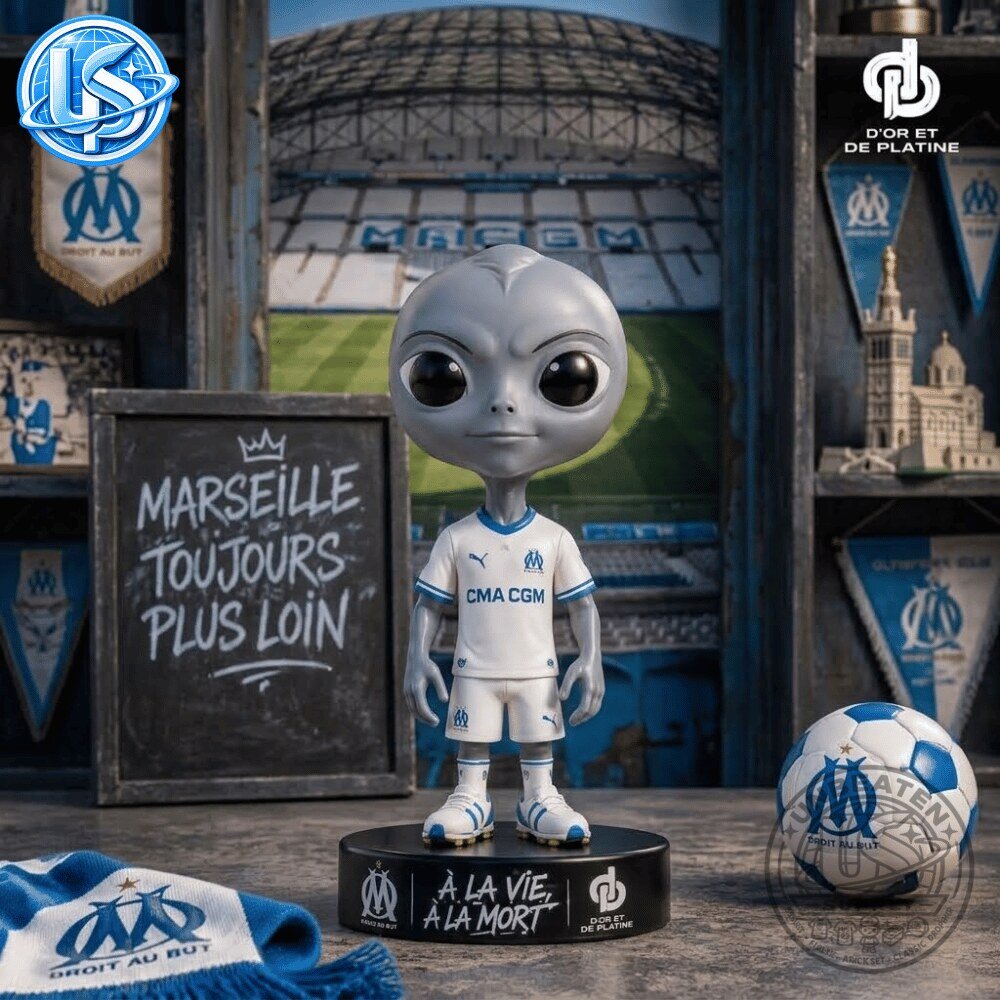 Funko Pop Football Olympique de Marseille x Zorotl Alien Special Edition Vinyl Figure 8 Funko Pop Football Olympique de Marseille x Zorotl Alien Special Edition Vinyl Figure