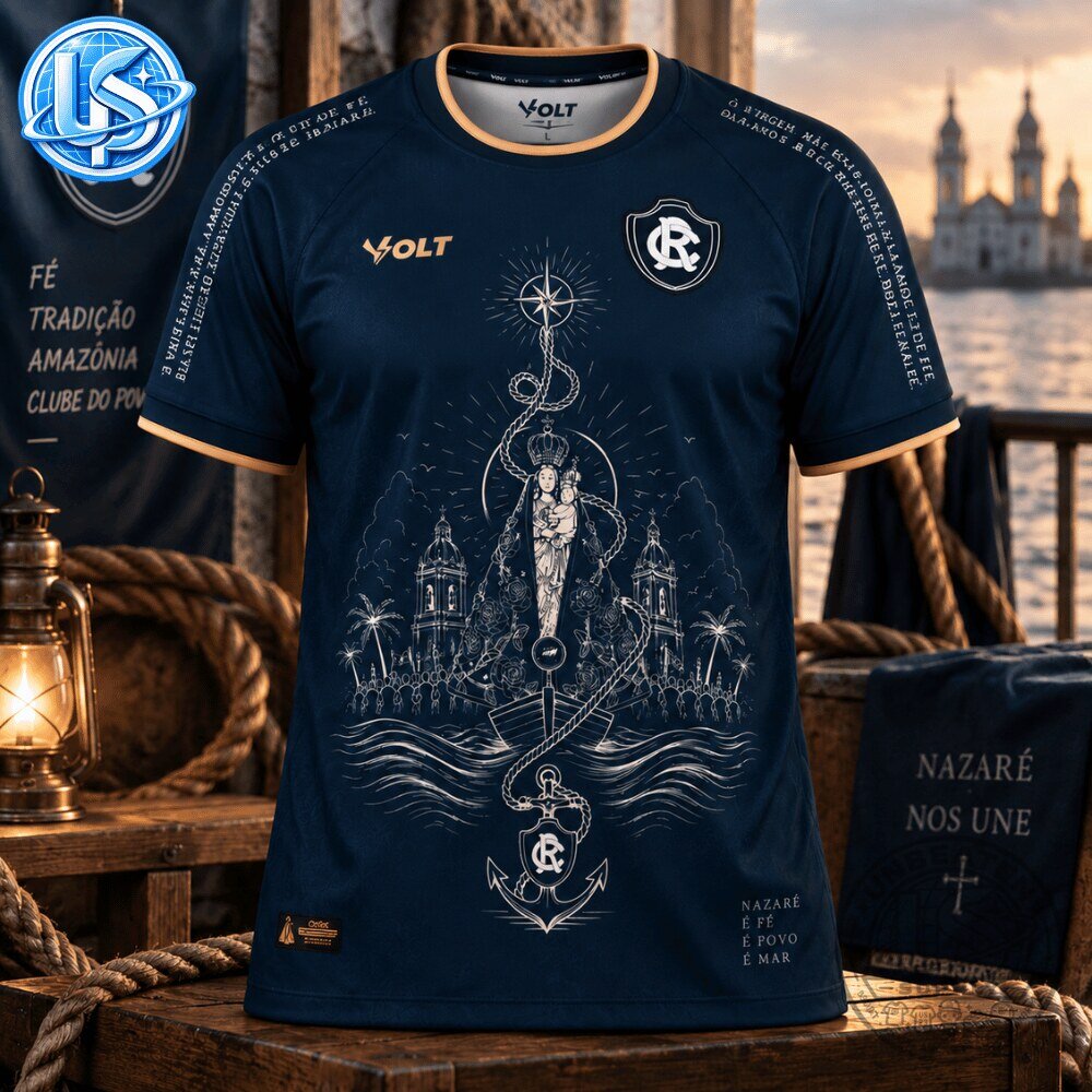 Volt x Clube do Remo Cirio de Nazare Anniversary 2026 Jersey Shirt 8 Volt x Clube do Remo Cirio de Nazare Anniversary 2026 Jersey Shirt