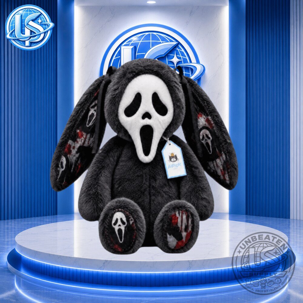 Jellycat x Scream Ghostface Scary Bunny Halloween Plush Toy Special Edition