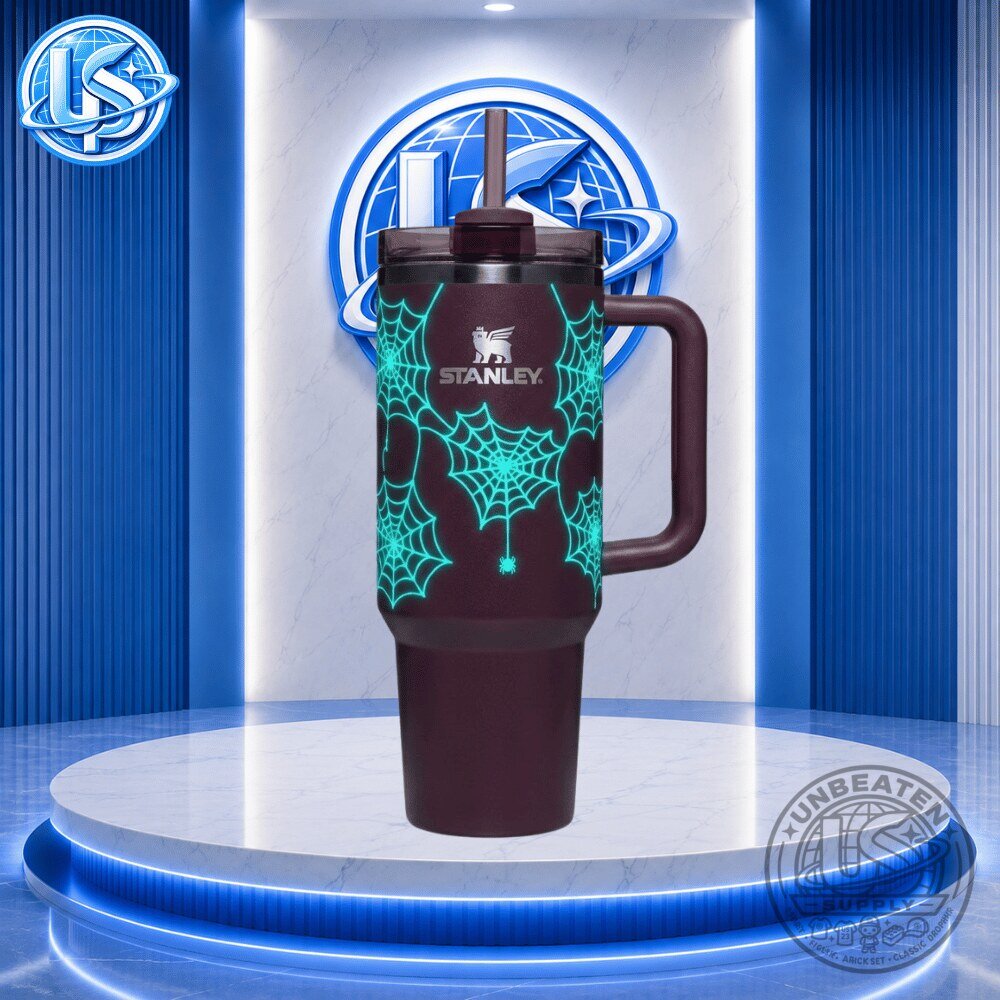 Halloween Glow-in-the-Dark x Stanley Spiderweb Tumbler Special Edition