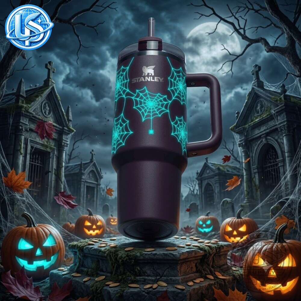 Halloween Glow-in-the-Dark x Stanley Spiderweb Tumbler Special Edition Stanley Spiderweb Tumbler - Glow-in-the-Dark Halloween Edition – image 5 of 7