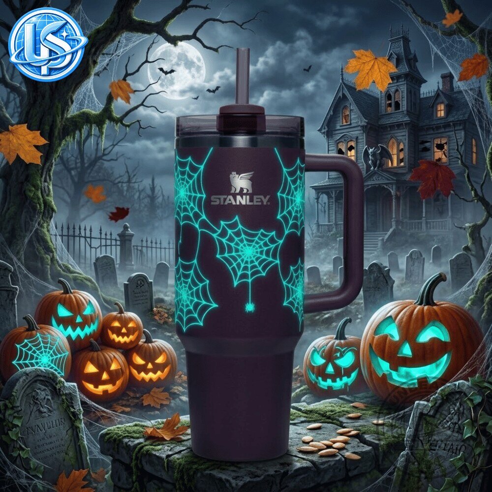 Halloween Glow-in-the-Dark x Stanley Spiderweb Tumbler Special Edition Stanley Spiderweb Tumbler - Glow-in-the-Dark Halloween Edition – image 7 of 7