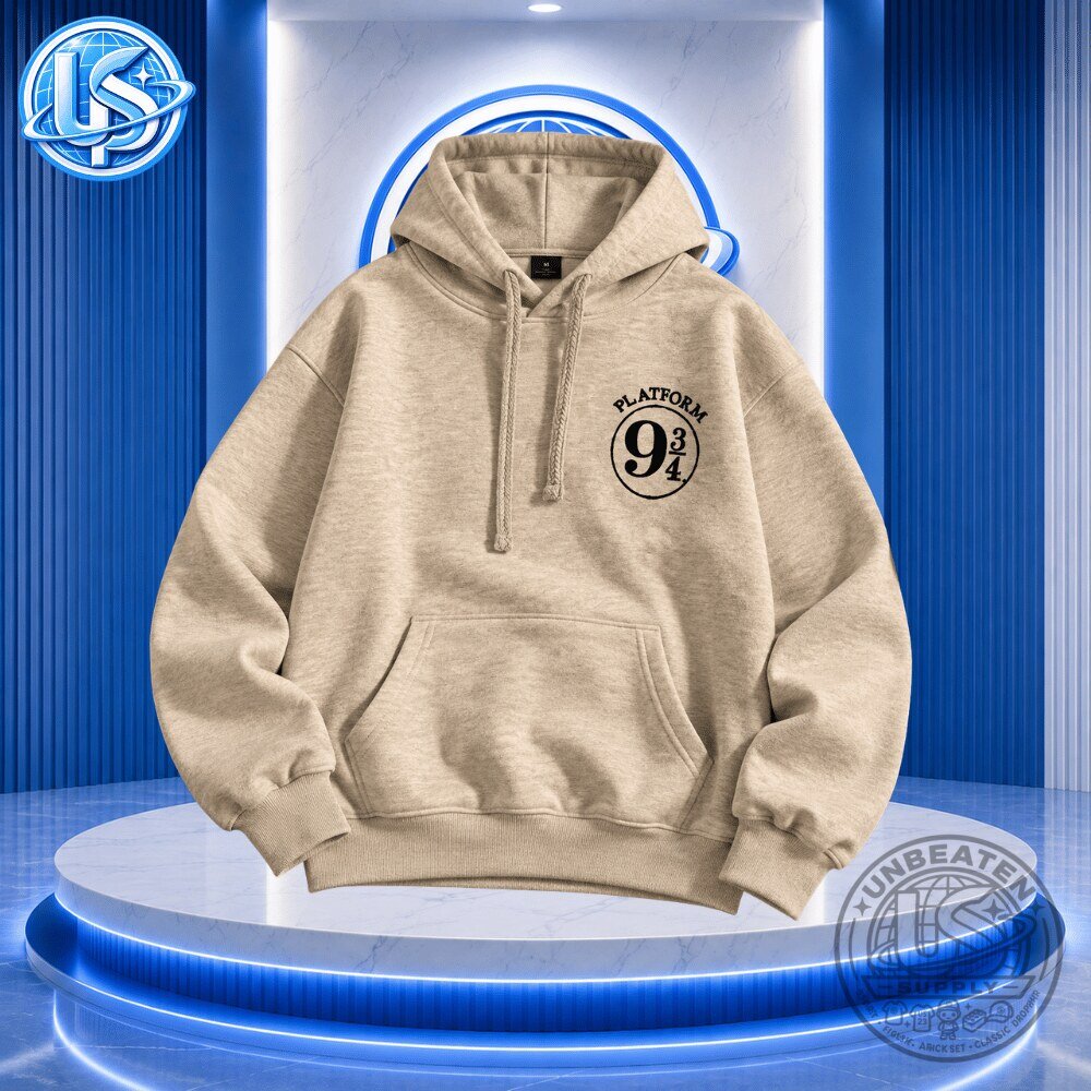 Harry Potter Platform 9 3/4 Hoodie Cute Wizard Shirt