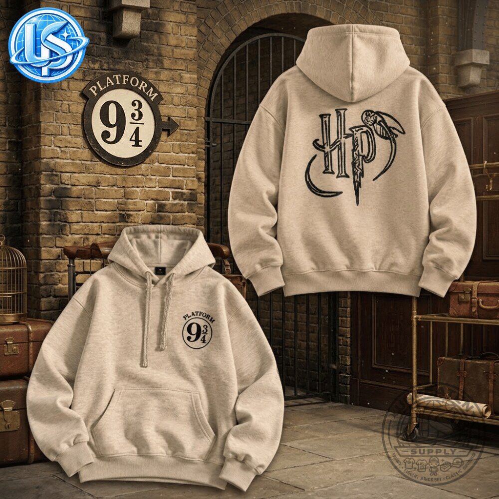Harry Potter Platform 9 3/4 Hoodie Cute Wizard Shirt 8 Harry Potter Platform 9 3/4 Hoodie Cute Wizard Shirt