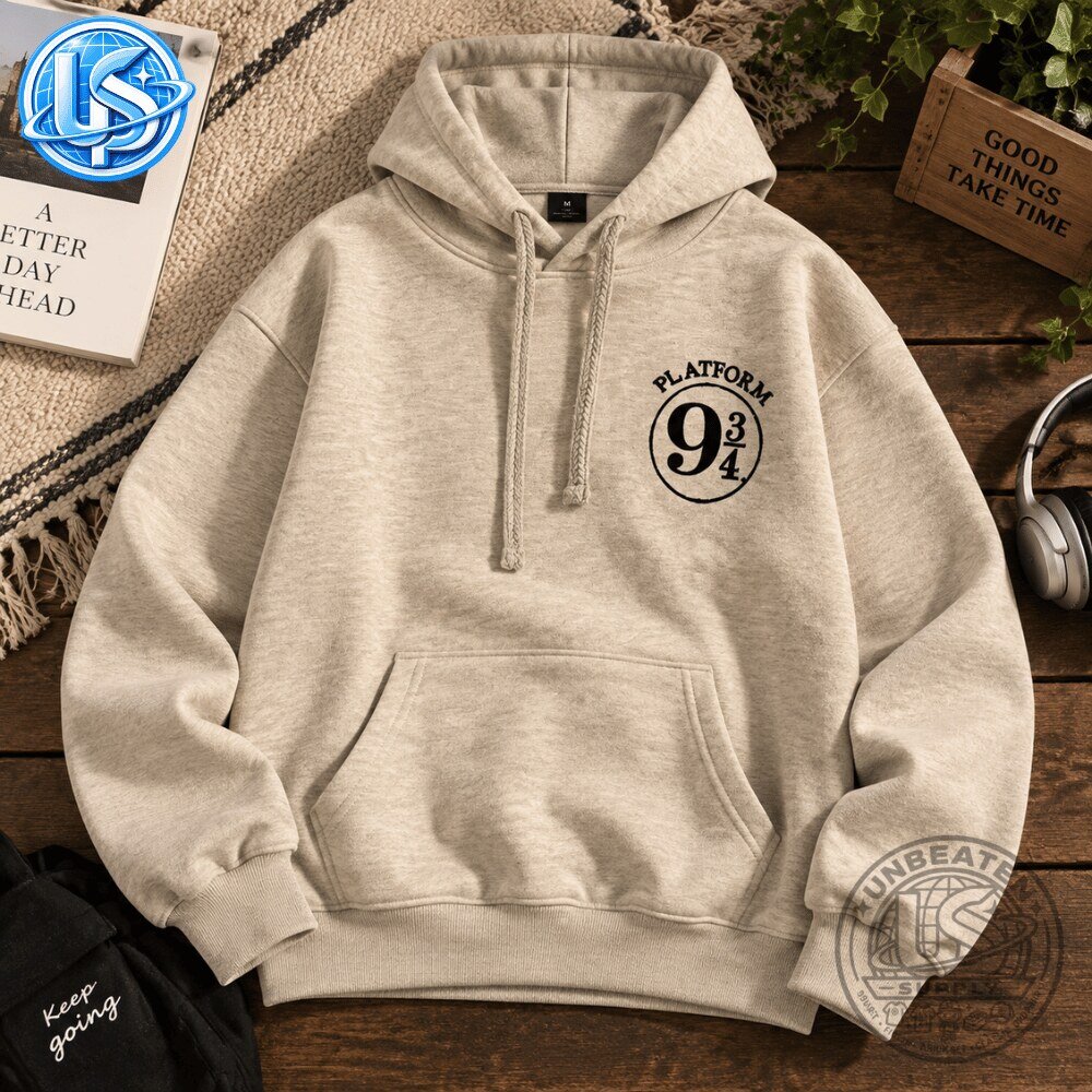Harry Potter Platform 9 3/4 Hoodie Cute Wizard Shirt 9 Harry Potter Platform 9 3/4 Hoodie Cute Wizard Shirt