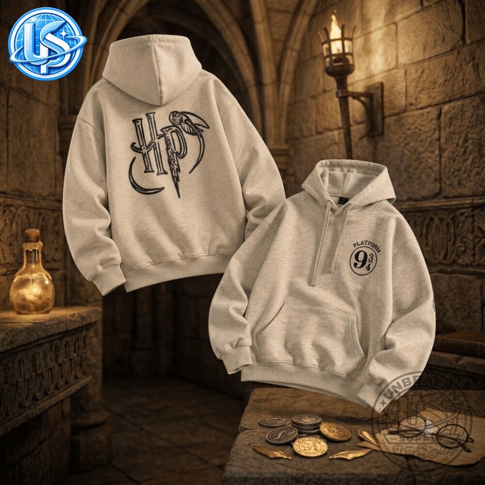 Harry Potter Platform 9 3/4 Hoodie Cute Wizard Shirt 11 Harry Potter Platform 9 3/4 Hoodie Cute Wizard Shirt