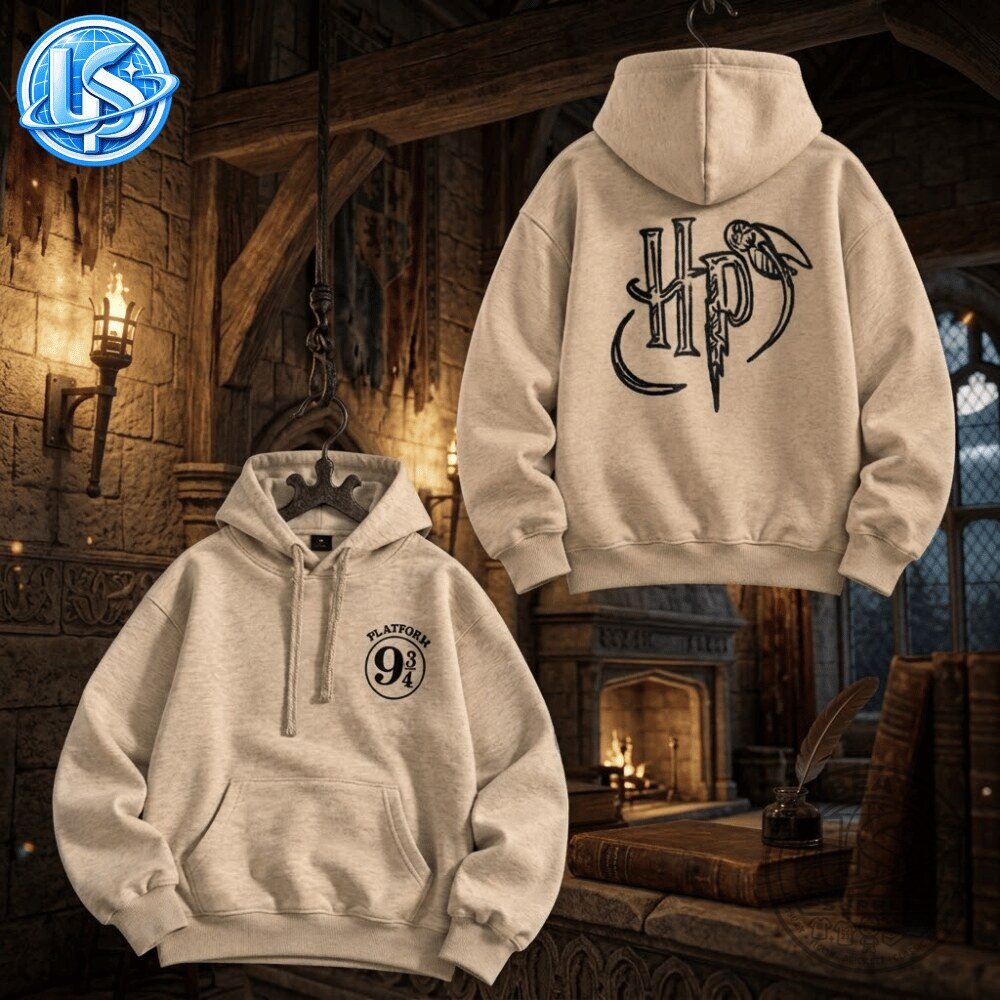 Harry Potter Platform 9 3/4 Hoodie Cute Wizard Shirt 12 Harry Potter Platform 9 3/4 Hoodie Cute Wizard Shirt