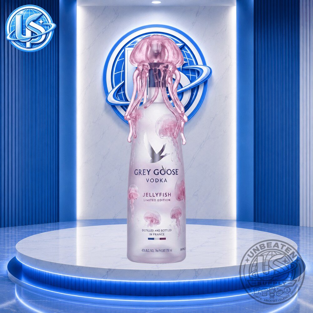Grey Goose x JELLYFISH Vodka Decanter Special Edition Bottle