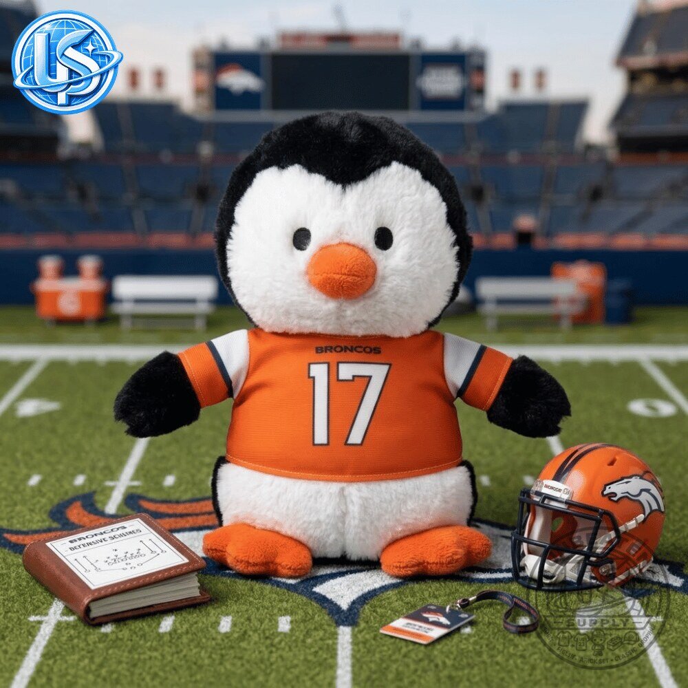 Denver Broncos Jaylen Waddle Penguin Giveaway Plush Toy Special Edition Doll Denver Broncos Jaylen Waddle Penguin Special Edition Plush Toy – image 3 of 7