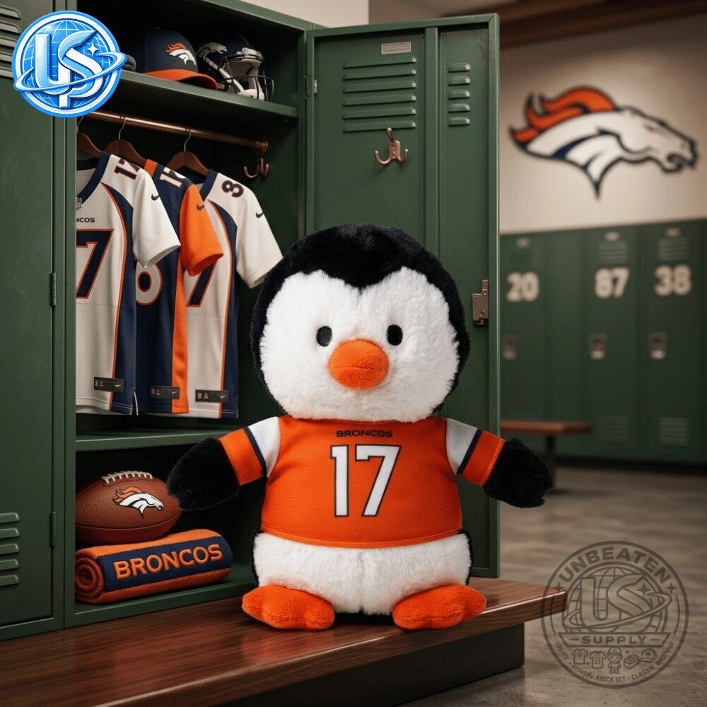 Denver Broncos Jaylen Waddle Penguin Giveaway Plush Toy Special Edition Doll Denver Broncos Jaylen Waddle Penguin Special Edition Plush Toy – image 4 of 7