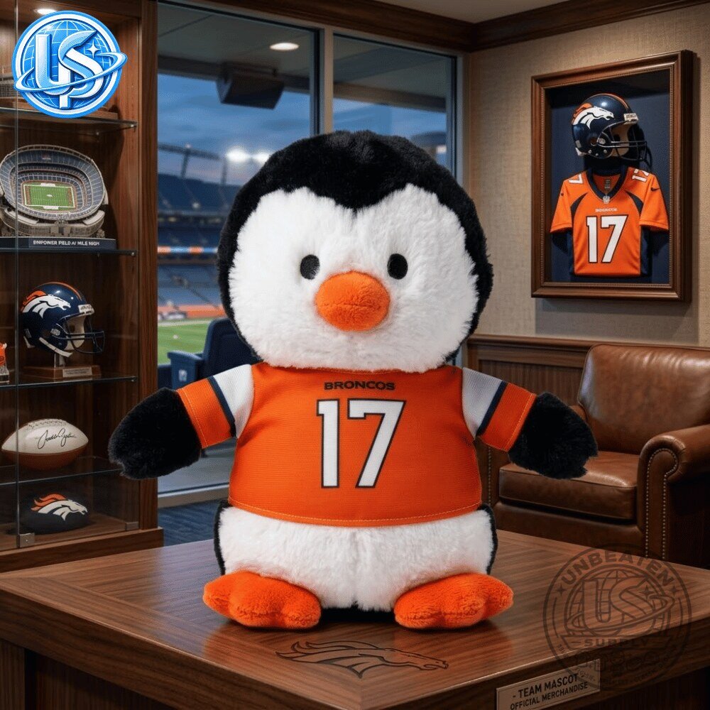 Denver Broncos Jaylen Waddle Penguin Giveaway Plush Toy Special Edition Doll Denver Broncos Jaylen Waddle Penguin Special Edition Plush Toy – image 5 of 7
