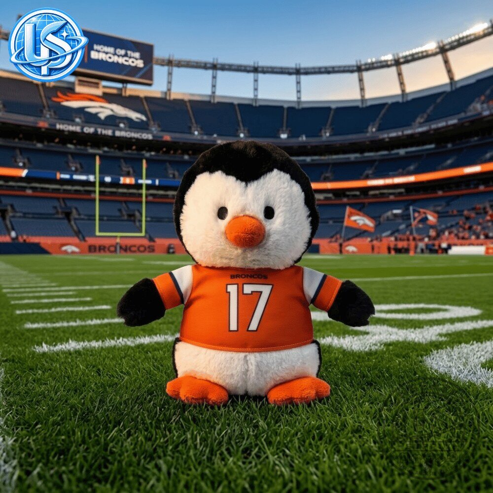 Denver Broncos Jaylen Waddle Penguin Giveaway Plush Toy Special Edition Doll Denver Broncos Jaylen Waddle Penguin Special Edition Plush Toy – image 6 of 7