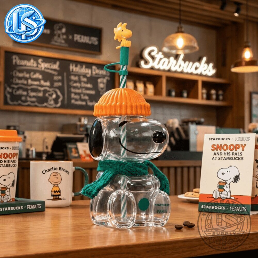 Starbucks x Peanuts Snoopy Special Edition Tumbler Straw Bottle 2026 Starbucks x Peanuts Snoopy 2026 Special Edition Tumbler Straw Bottle – image 4 of 7