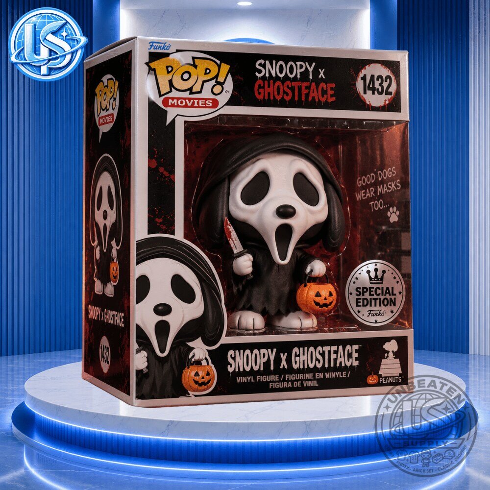 Funko Pop Peanuts Snoopy x Ghostface Special Halloween Edition Figure 2026
