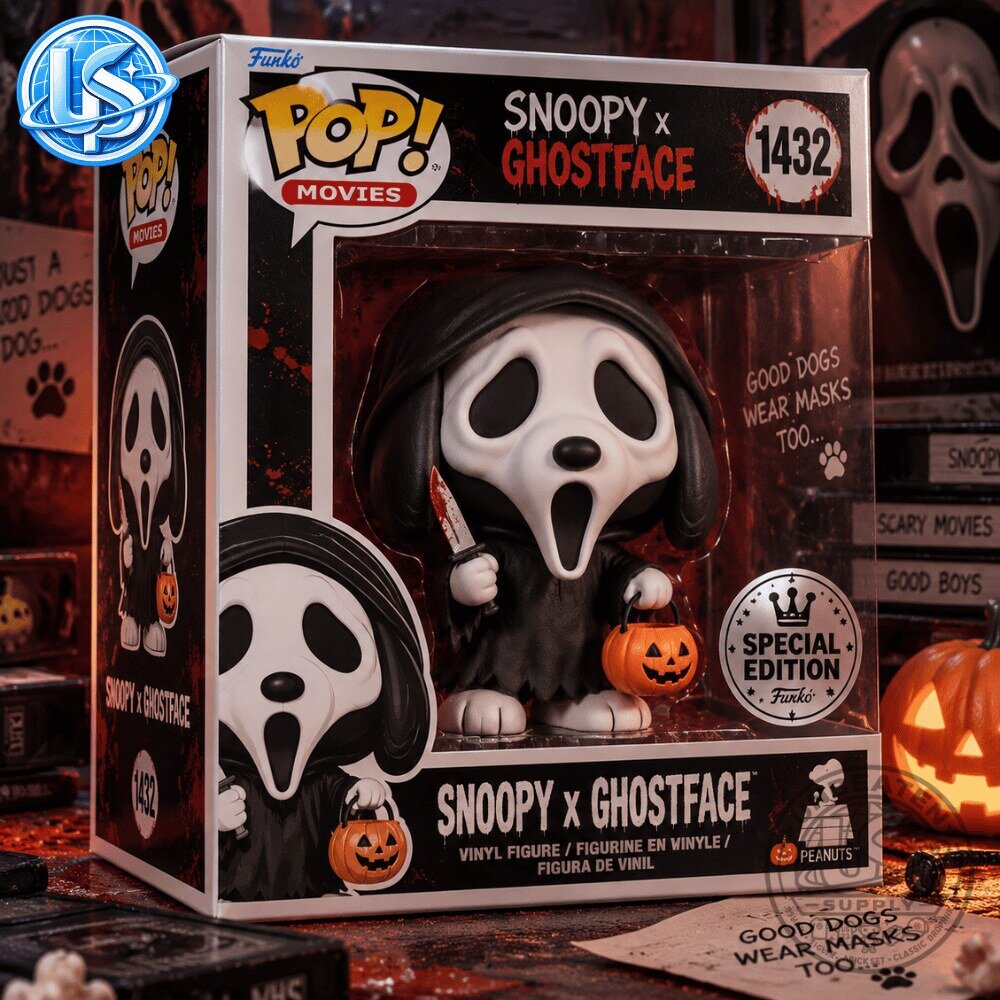 Funko Pop Peanuts Snoopy x Ghostface Special Halloween Edition Figure 2026 9 Funko Pop Peanuts Snoopy x Ghostface Special Halloween Edition Figure 2026