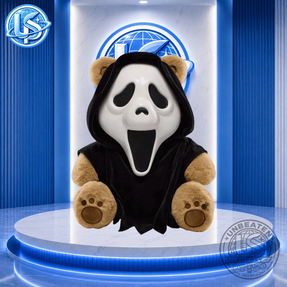 Halloween Spirit Ghost Face Teddy Terrors Plush Toy 2026