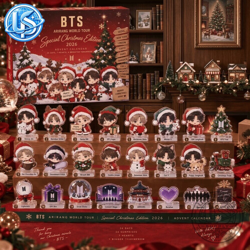 BTS Arirang World Tour Special Christmas Edition 2026 Advent Calendar BTS Arirang World Tour 2026 Christmas Advent Calendar – image 4 of 7