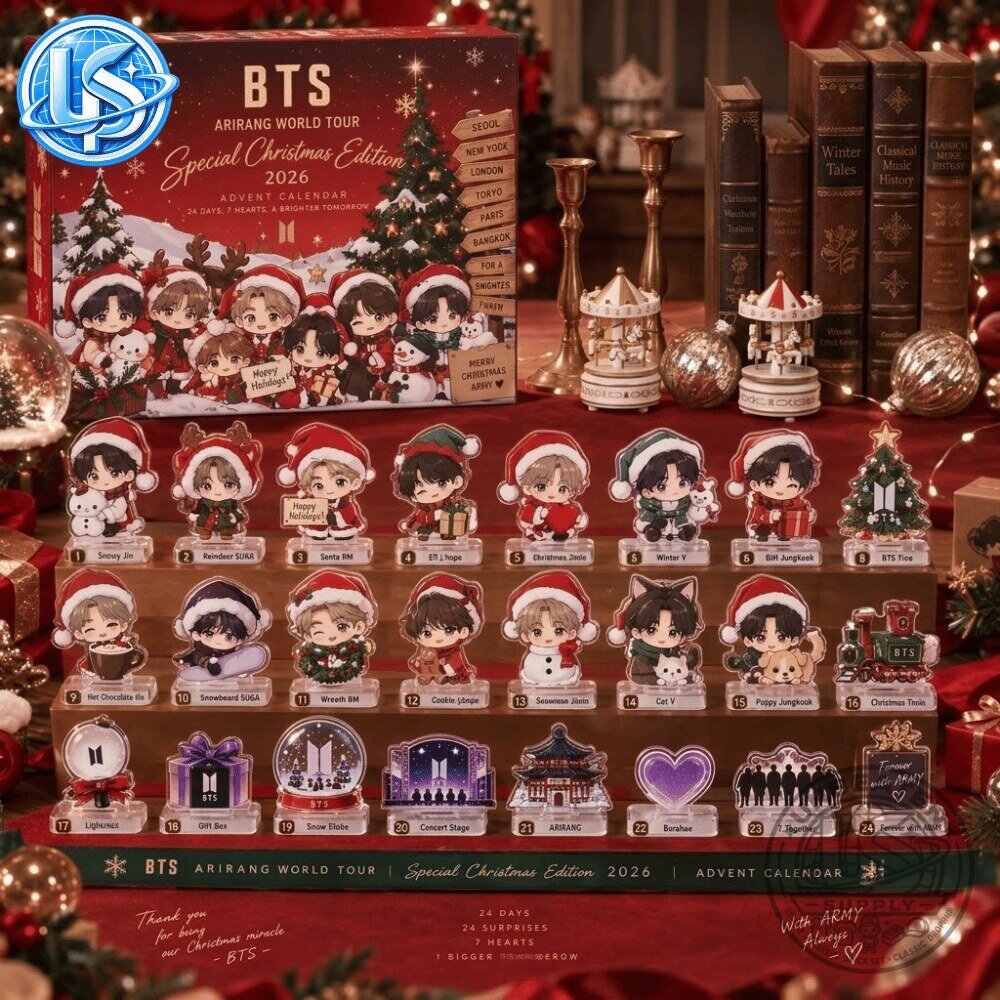 BTS Arirang World Tour Special Christmas Edition 2026 Advent Calendar BTS Arirang World Tour 2026 Christmas Advent Calendar – image 6 of 7