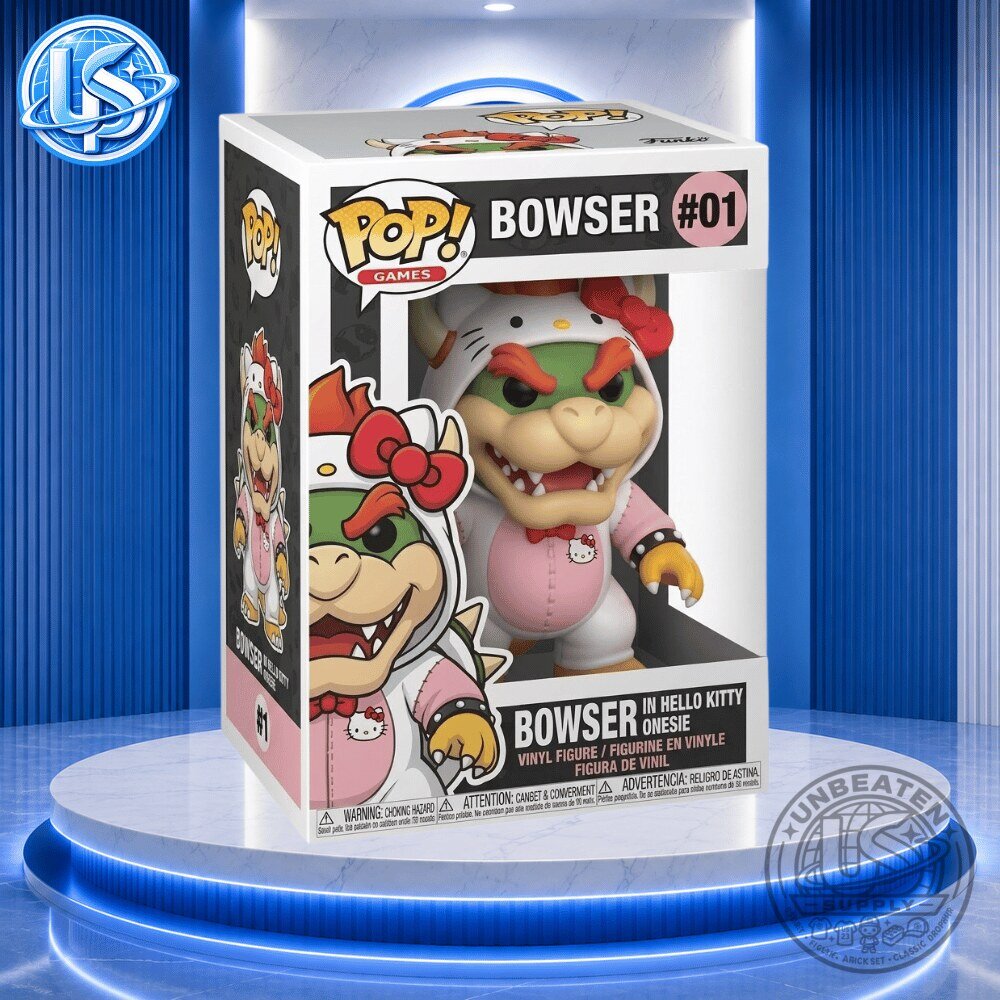 Funko Pop Bowser x Hello Kitty HelloBowser Special Edition Figure