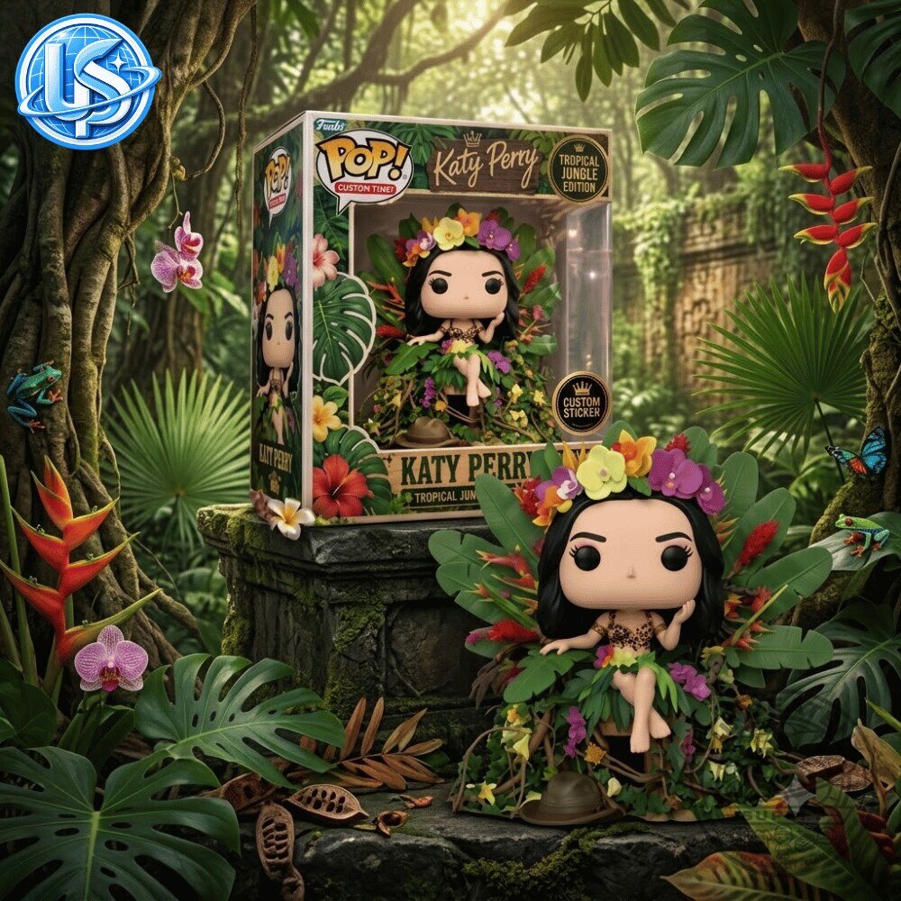 Funko Pop Custom Time Katy Perry Tropical Jungle Edition Figure 12 Funko Pop Custom Time Katy Perry Tropical Jungle Edition Figure