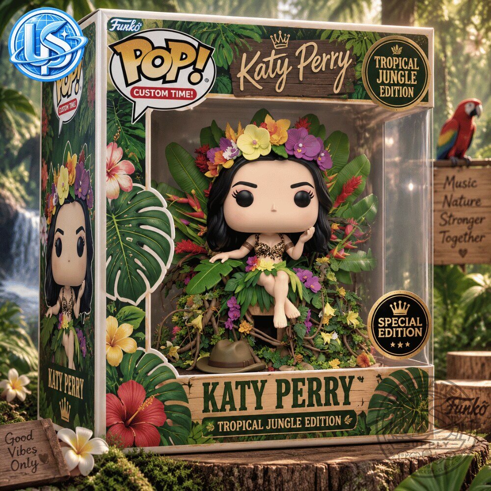 Funko Pop Custom Time Katy Perry Tropical Jungle Edition Figure 13 Funko Pop Custom Time Katy Perry Tropical Jungle Edition Figure