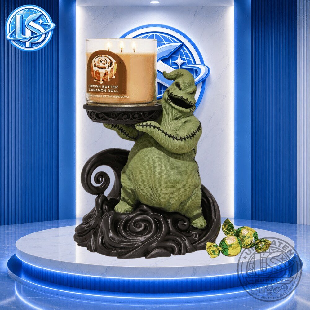The Nightmare Before Christmas Oogie Boogie Halloween Candle Holder 2026