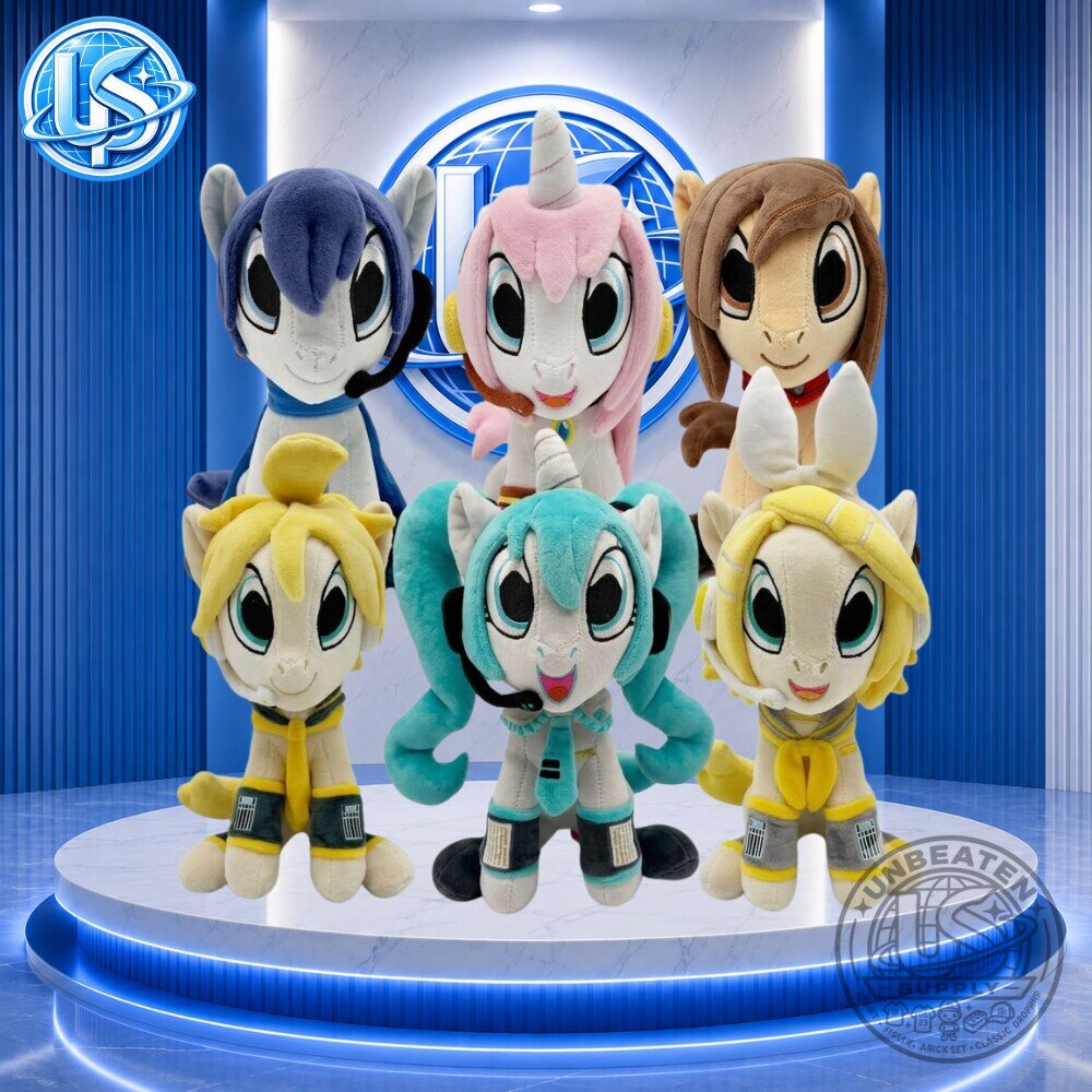 Youtooz x My Little Pony x Vocaloid Piapro Characters Plush Toy